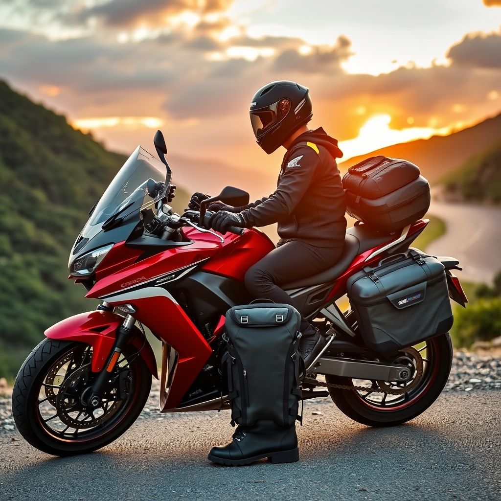 อุปกรณ์จำเป็นสำหรับทริปไกล CBR650R